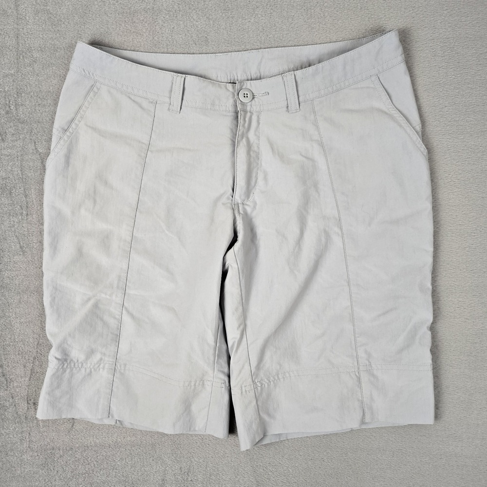 Patagonia Inter‎ Continental Bermuda Shorts Womens 6 Gray #57817 11" Ins VTG